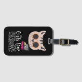 Meisjes Trip is goedkoper dan Therapy Cat Bagagelabel (Voorkant (horizontaal))