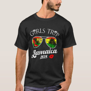 Meisjes Trip Jamaica 2024 Strand Vrouwen Vakantie T-shirt