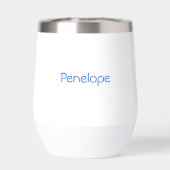 Meisjes 'Trip Kwallen Thermische Wijn Tumbler (Achterkant)