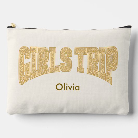 MEISJES TRIP Zomer Varsity Zonsondergang Dweperige Etui (Voorkant)