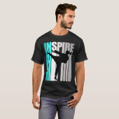 Meisjes Turquoise Karate Limitless Birthday Enmoeg T-shirt (Voorkant volledig)