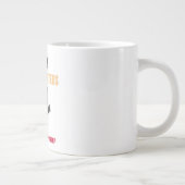  meisjes vader twee dochters superheld extra grote beker (Rechts)