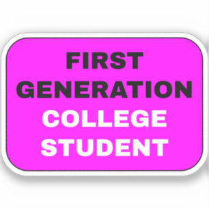 Meisjes van Eerste Generatie College Student - Roz Sticker