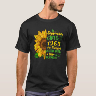 Meisjes van september 1968 51ste jaar oude dag B T-shirt