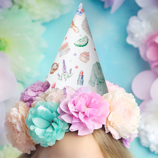 Meisjes Verjaardagsfeest Spa Thema Feesthoedjes