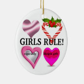 Meisjes versus Boys Ornament (Rechts)