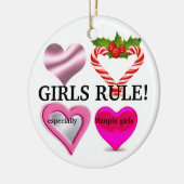 Meisjes versus Boys Ornament (Links)