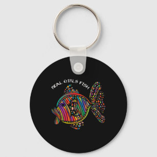 Meisjes Vist kleren Sleutelhanger