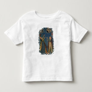 Meisjes vliegende vliegers, Kulu folk schilderij, Kinder Shirts