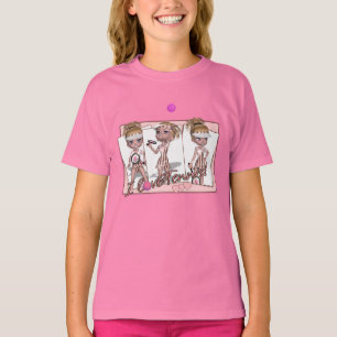 Meisjes waar ik van Tennis T-Shirt hou - Cute Tenn