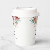 Meisjes waterverf met een grillige, bewerkbare lee papieren bekers (Rechts)