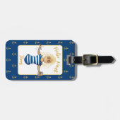 Meisjes Weekend Bachelorette Gevoel Nauti Grappig Bagagelabel (Voorkant horizontaal)