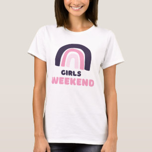 Meisjes Weekend Retro Bachelorette Bruid T-shirt