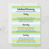 Meisjes weekend Tropisch uitje Pool Party Kaart (Achterkant)