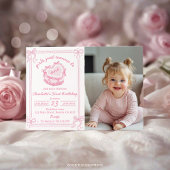 Meisjes willen gewoon een verjaardagsuitnodiging z bedankkaart