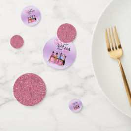 Meisjes willen gewoon Fun Bachelorette hebben Confetti
