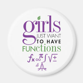 Meisjes willen gewoon functies wiskunde magneet he