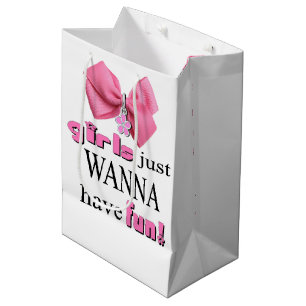 Meisjes willen gewoon plezier hebben. medium cadeauzakje