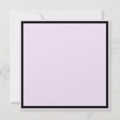 Meisjes willen gewoon plezier hebben. Uitnodiging (Achterkant)