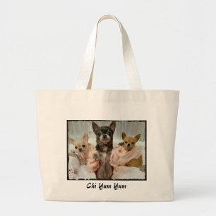 Meisjes willen gewoon winkelen grote tote bag