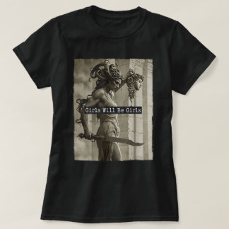 Meisjes worden Meisjes Medusa Feminist T-shirt