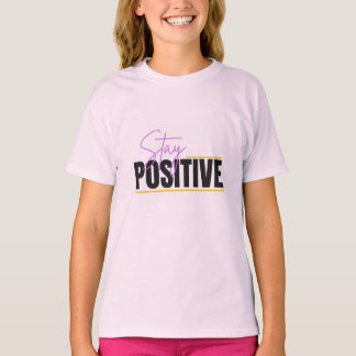 Meisjes zachte katoenen basis T-shirt