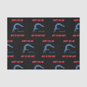 Meisjes zeggen niet dat ik niet moet wegdraaien. G Tissuepapier