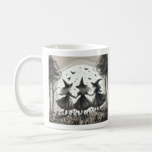 Meisjes zijn meisjes die heksen dansen koffiemok