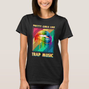 Meisjes Zoals Trap Muziek Retro Womens Rap Meisje T-shirt