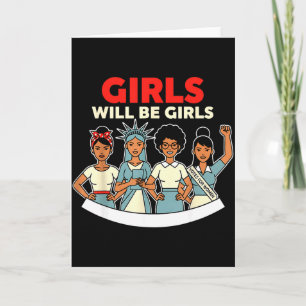Meisjes zullen meisjes Vrouwengeschiedenis Feminis Kaart