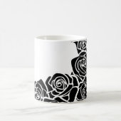 Meisjes  zwarte rozen koffiemok (Center)