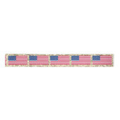 Meisjesachtig Cute Fun Glitter Patriottische Ameri Lint (Voorkant)
