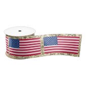 Meisjesachtig Cute Fun Glitter Patriottische Ameri Lint (Spoel)