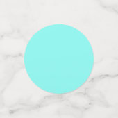 Meisjesachtige chic pastel aqua Robins Ei Blauw tu Confetti (Kleine voorkant)