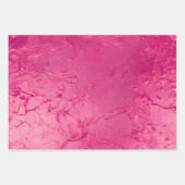 Meisjesachtige Glam Chic Roze Bruidsdouche Inpakpapier Vel (Voorkant 3)