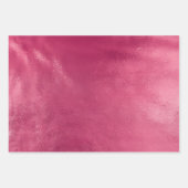 Meisjesachtige Glam Chic Roze Bruidsdouche Inpakpapier Vel (Voorkant)
