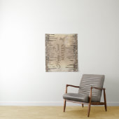 Meisjesachtige Glam Glitter Drips Spark Sweet 16 V Wandkleed (In situ)