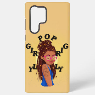 Meisjesachtige pop locs telefoonhoesje samsung galaxy hoesje