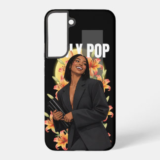Meisjesachtige Pop Mode Zwart Hoesje voor Telefoon Samsung Galaxy Hoesje