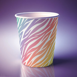 Meisjesachtige print Cute trendy koele grappige ze Papieren Bekers