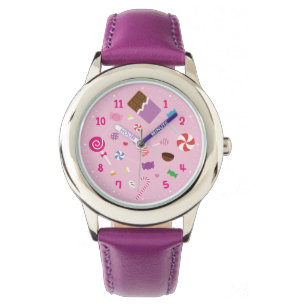 Meisjesachtige Zoete Snoep Meisjes Horloge