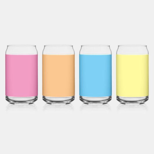 Meisjesavond 1990 blikvorm glas (Rechts)