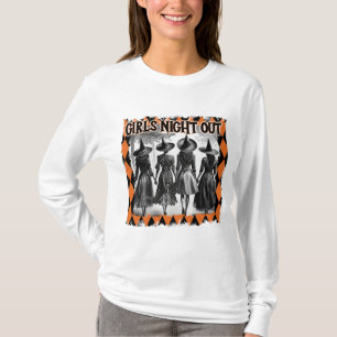 Meisjesavond Halloween Heksen T-shirt