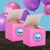 Meisjesbabypop Cirkelronde Stickers