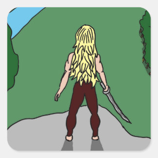 Meisjesbestrijder Sticker