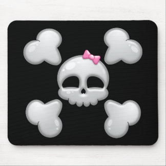MeisjesCartoon Skull Mousepad Muismat