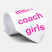 Meisjescoach Stropdas (Opgerold)