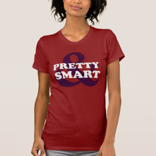 Meisjesempowerment: U kunt en slim zijn T-shirt