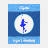 Meisjesfiguur Skleece Blanket Fleece Deken (Voorkant)