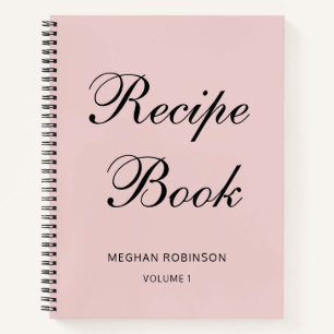 Meisjesgepersonaliseerd Notitieboek voor Blush Rec